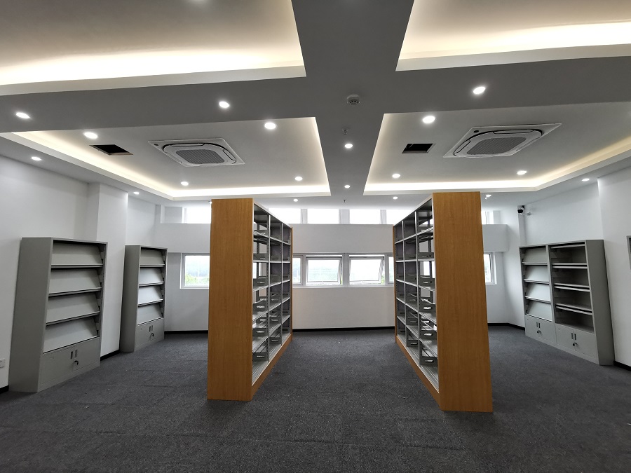 军山科技城某阅览室采购图书架和书刊架